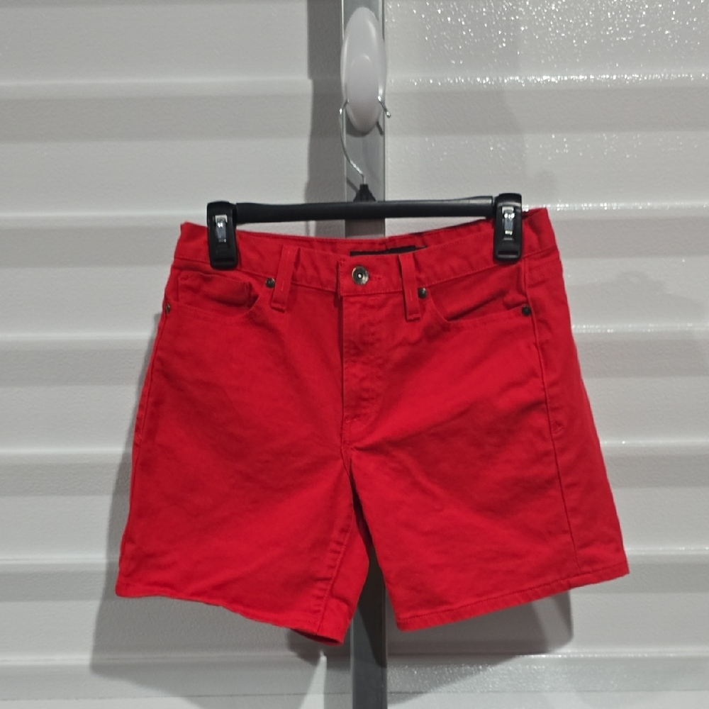 Calvin Klein‎ Jeans Bold Red Shorts Size 4